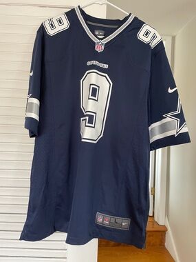 NFL Navy and Gray On-Field Jersey Tag - Nike